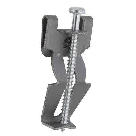 clip on electrical box|electrical box support clip.